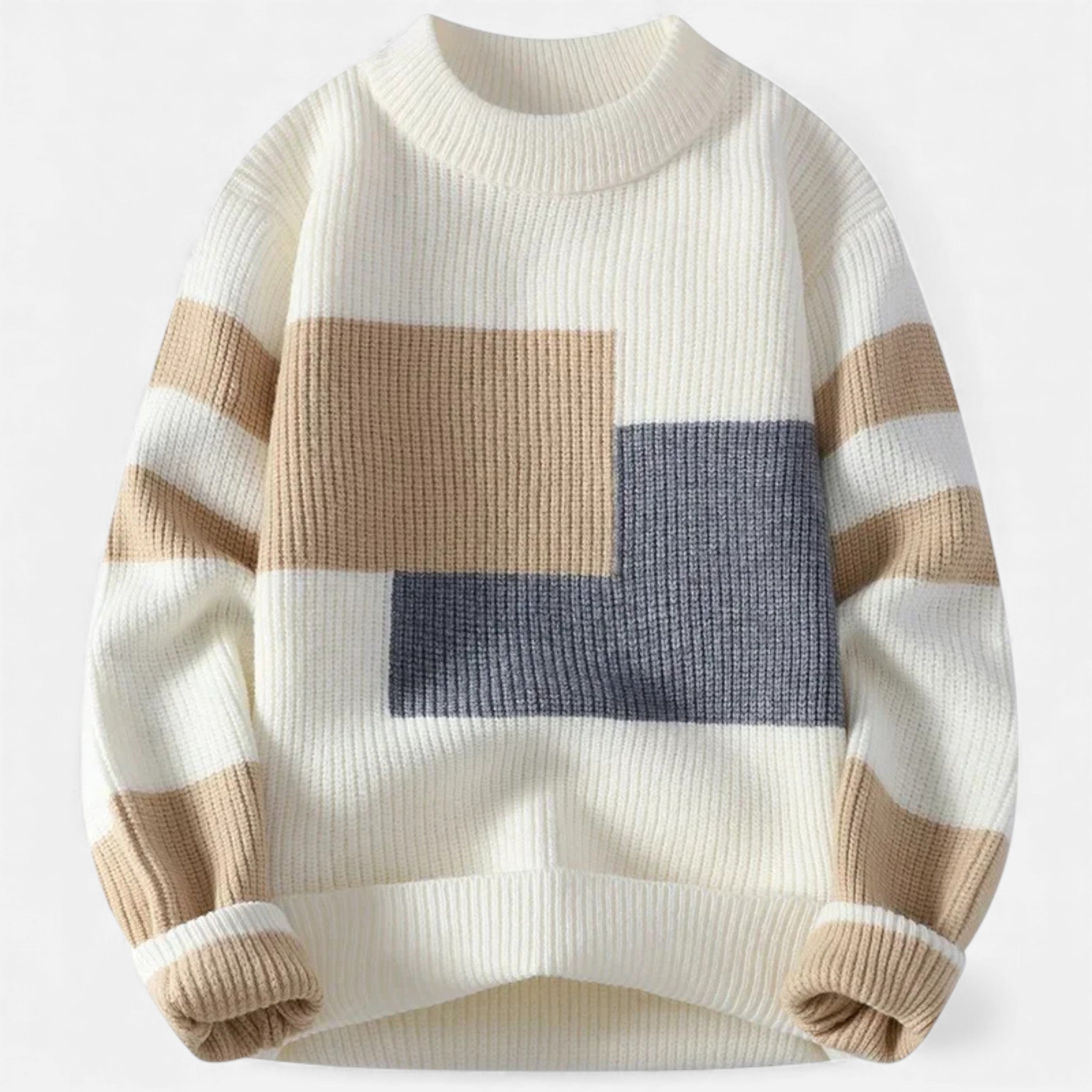 Women's Stretch Cable-Knit Sweater