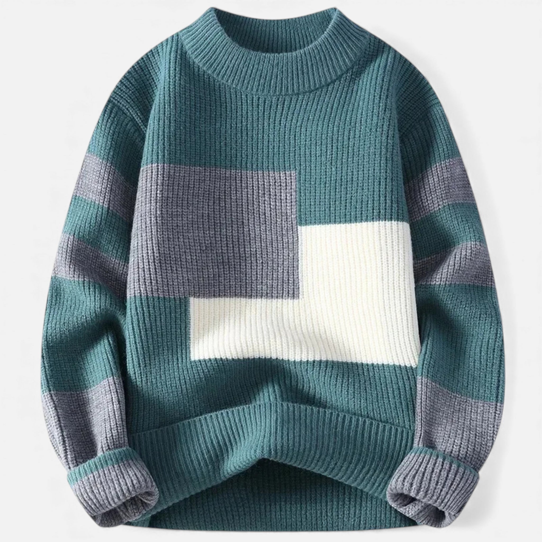 Women's Stretch Cable-Knit Sweater
