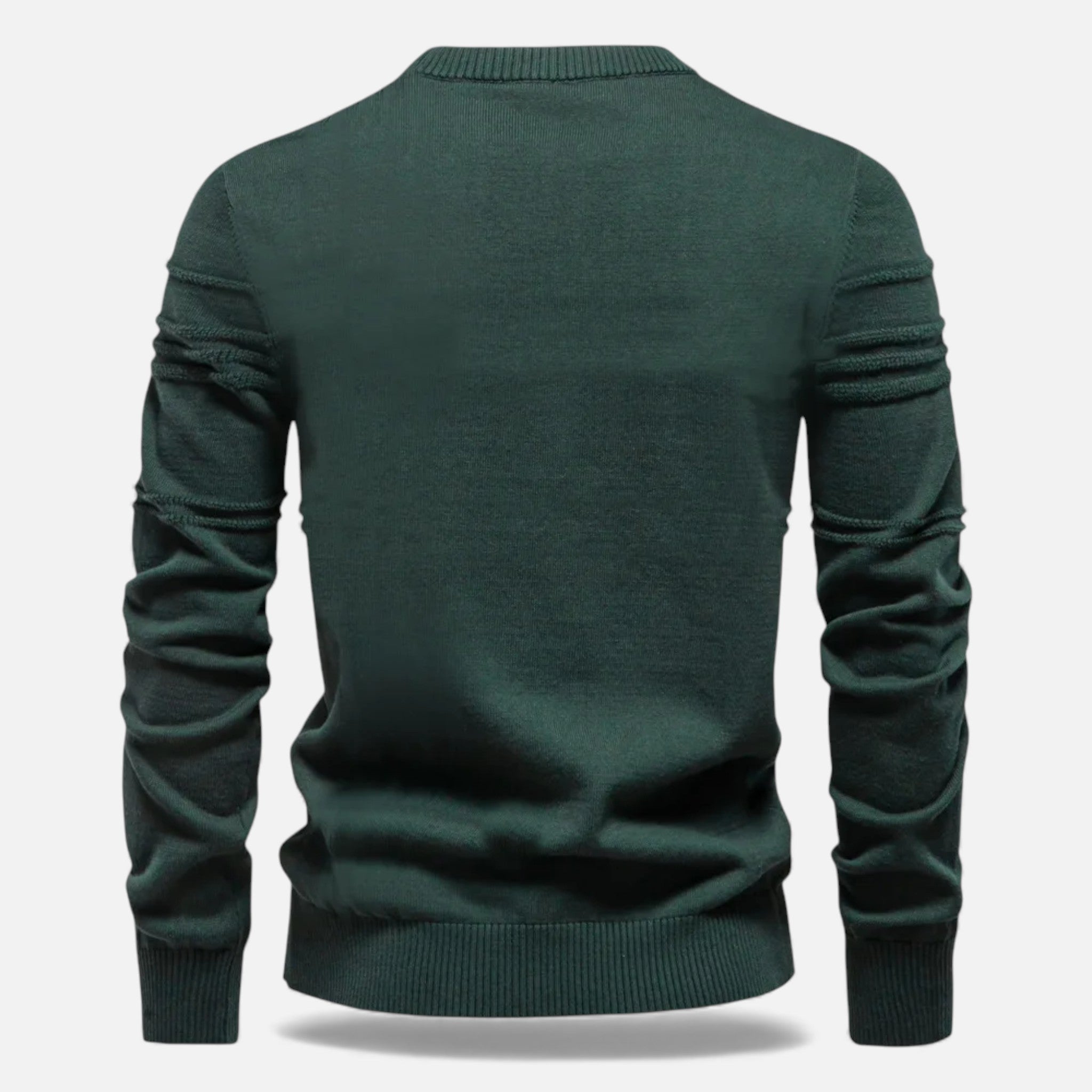 Men's Sharp Structured Knit Sweater
