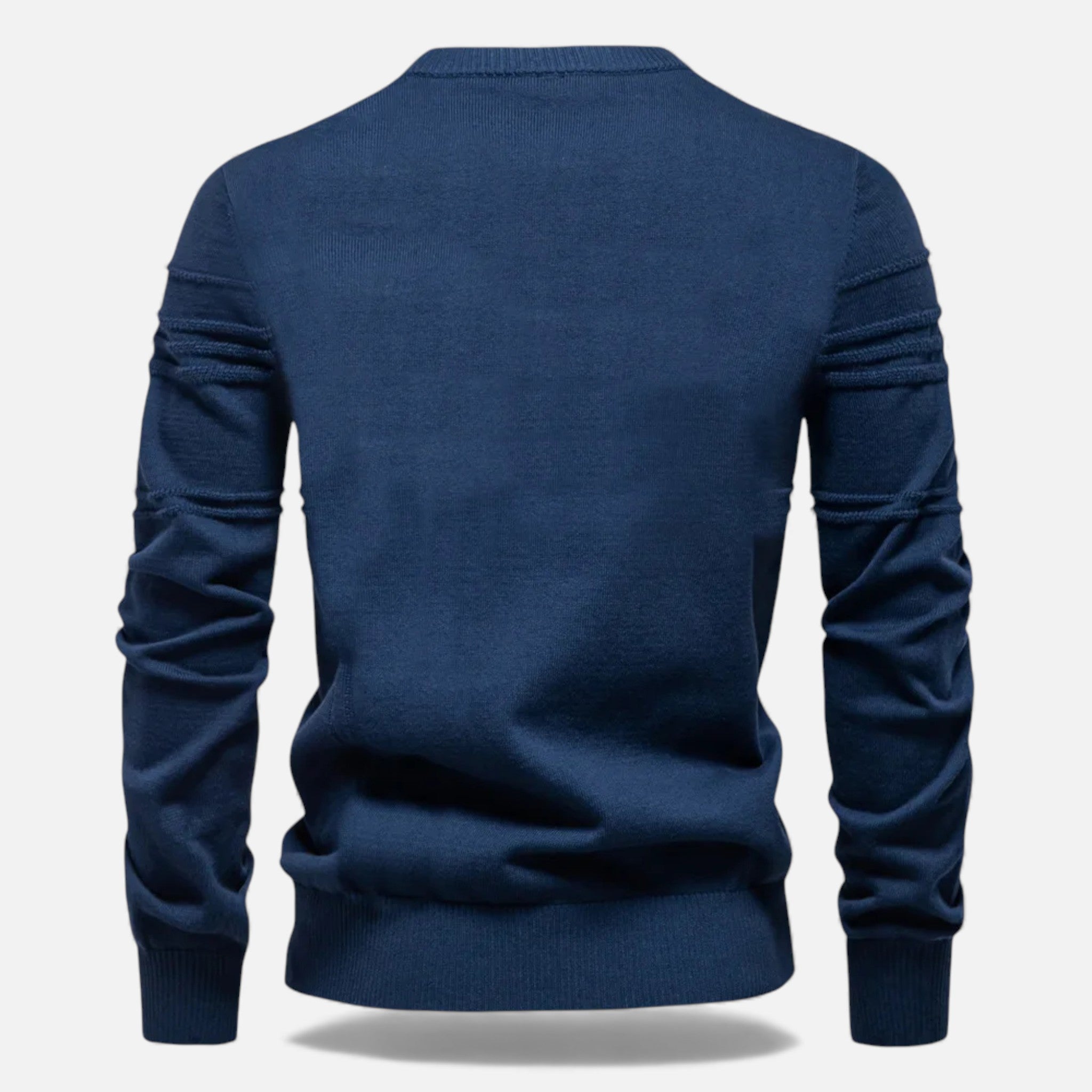 Men's Sharp Structured Knit Sweater