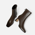 Women's Sleek Square-Toe Boots