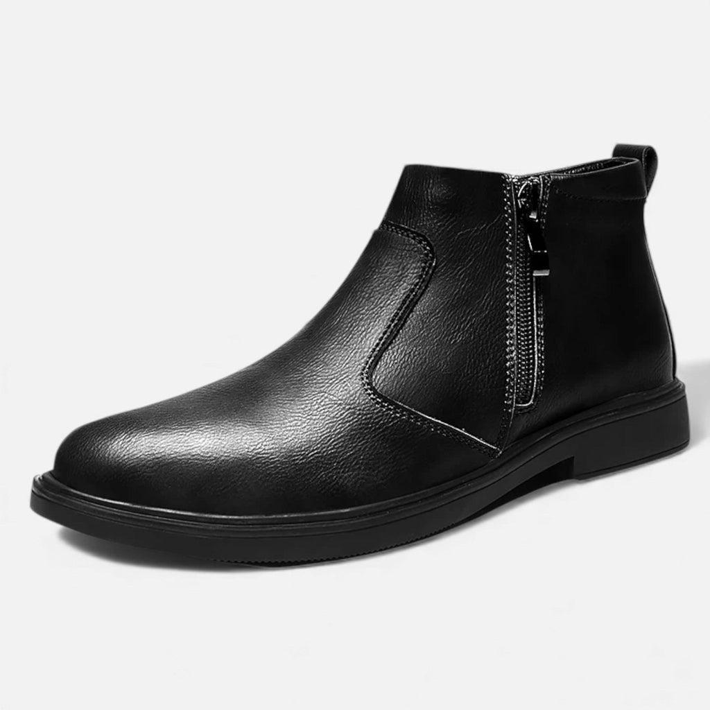 Men's Clean-Cut Ankle Chelsea Boots