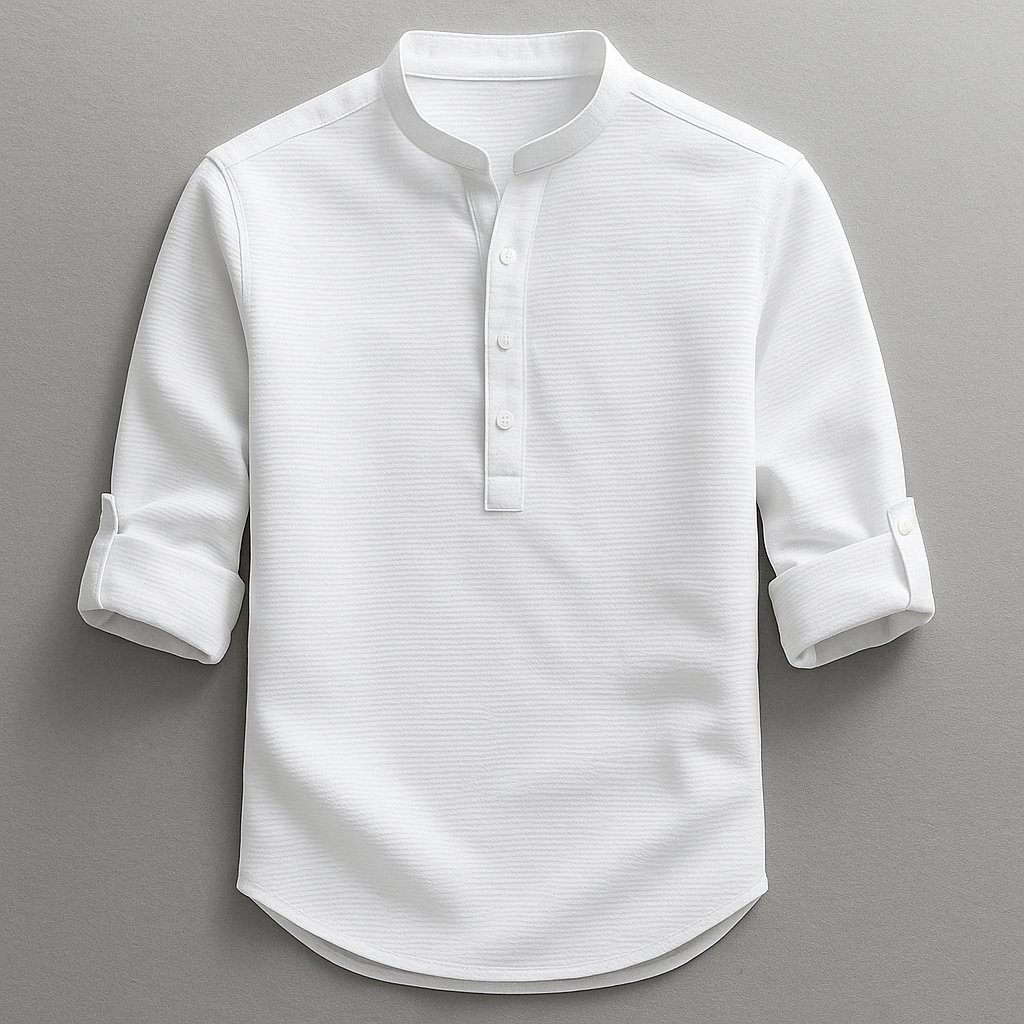 Men's Lightweight Cotton Linen Shirt
