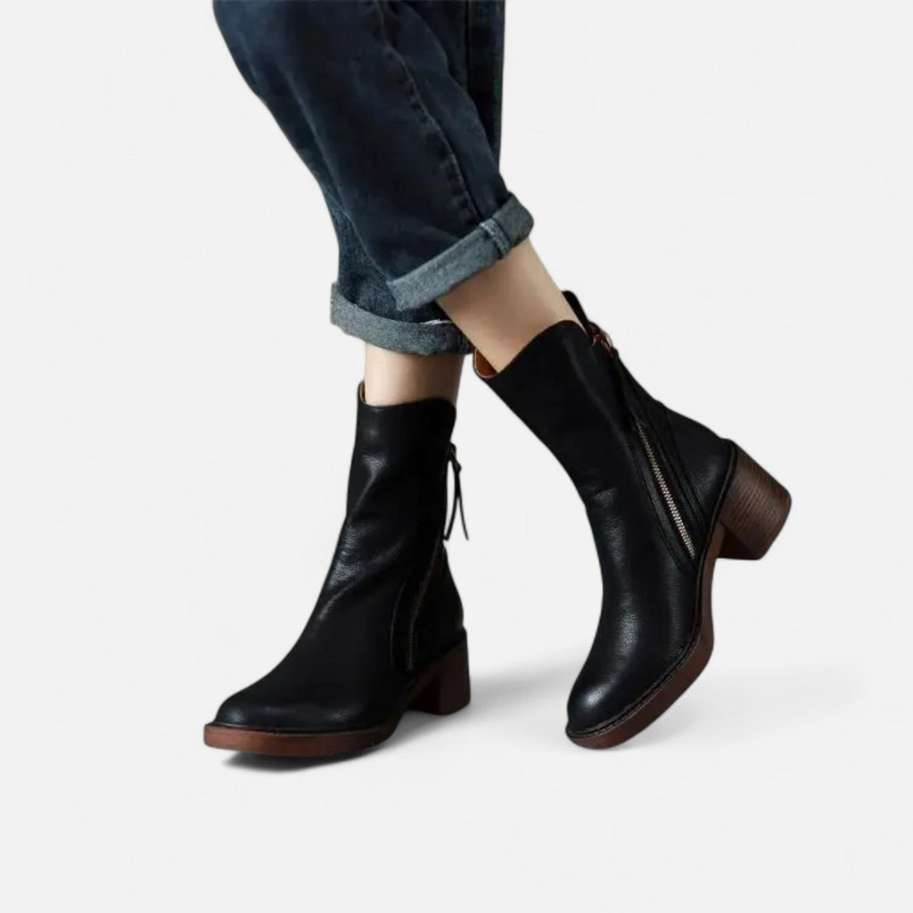 Women's Elegant Flat Roman Boots