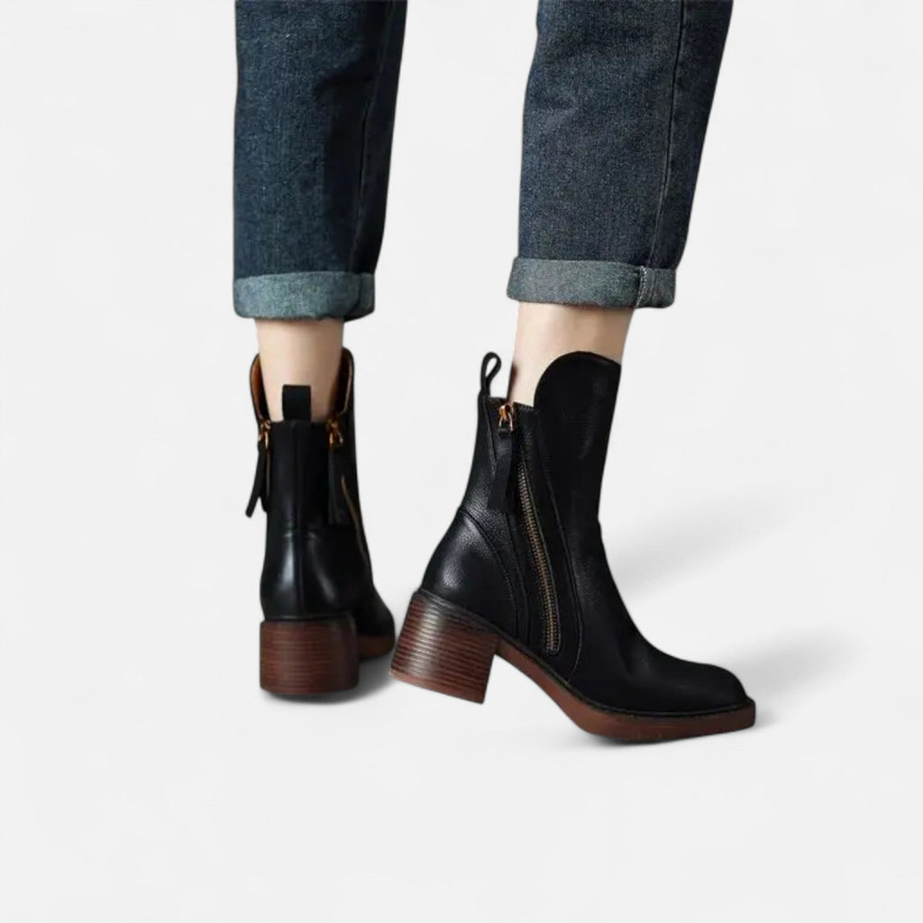 Women's Elegant Flat Roman Boots