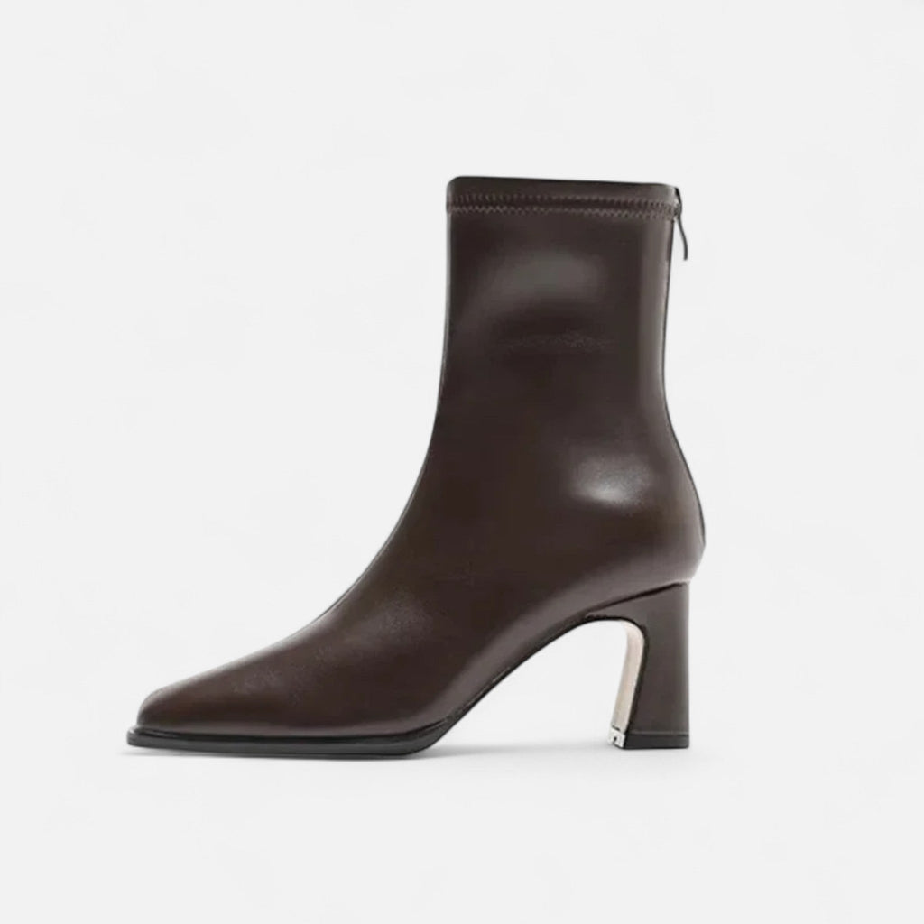 Women's Sleek Square-Toe Boots