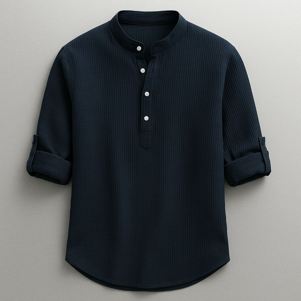 Men's Lightweight Cotton Linen Shirt
