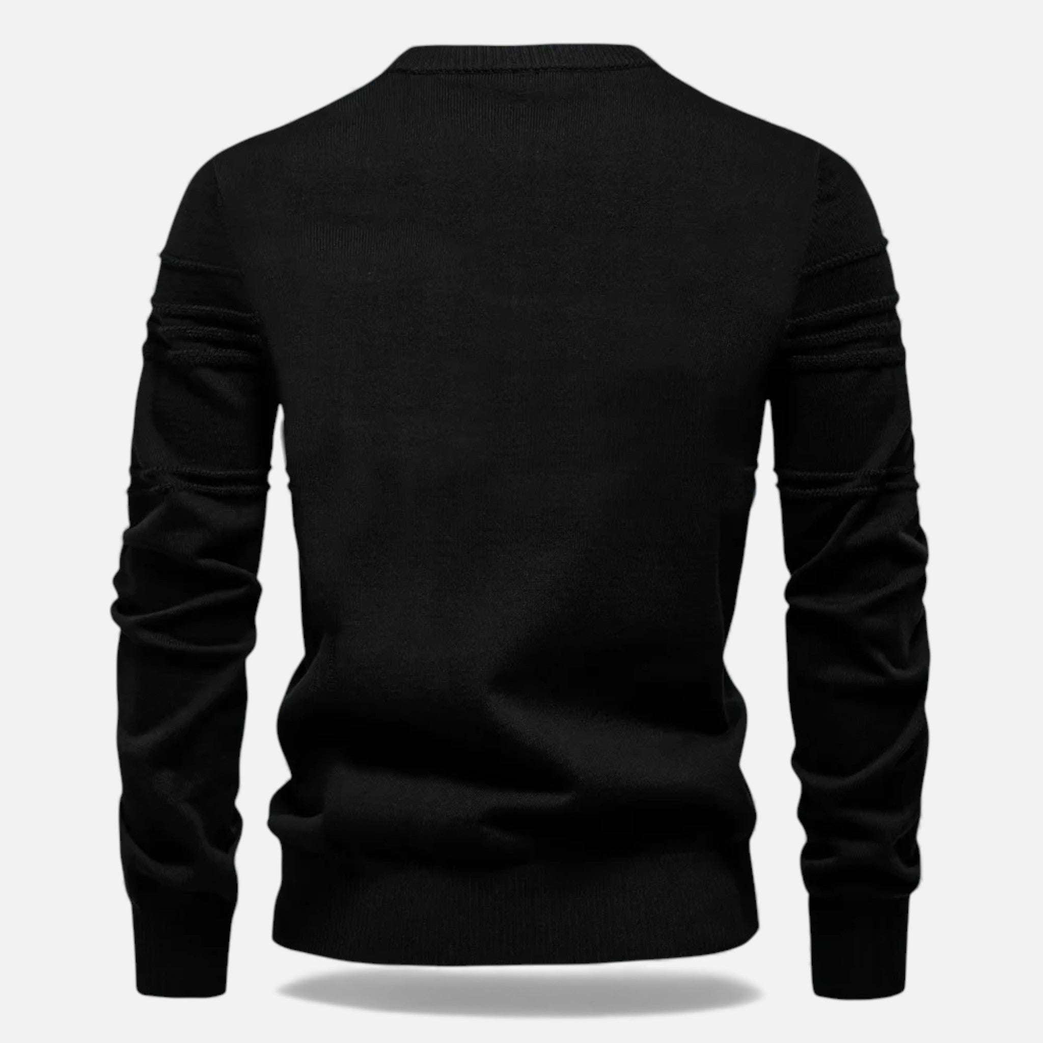 Men's Sharp Structured Knit Sweater