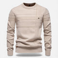 Men's Sharp Structured Knit Sweater