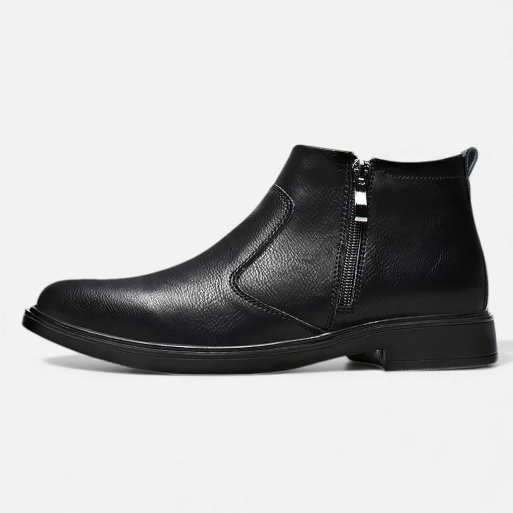 Men's Clean-Cut Ankle Chelsea Boots
