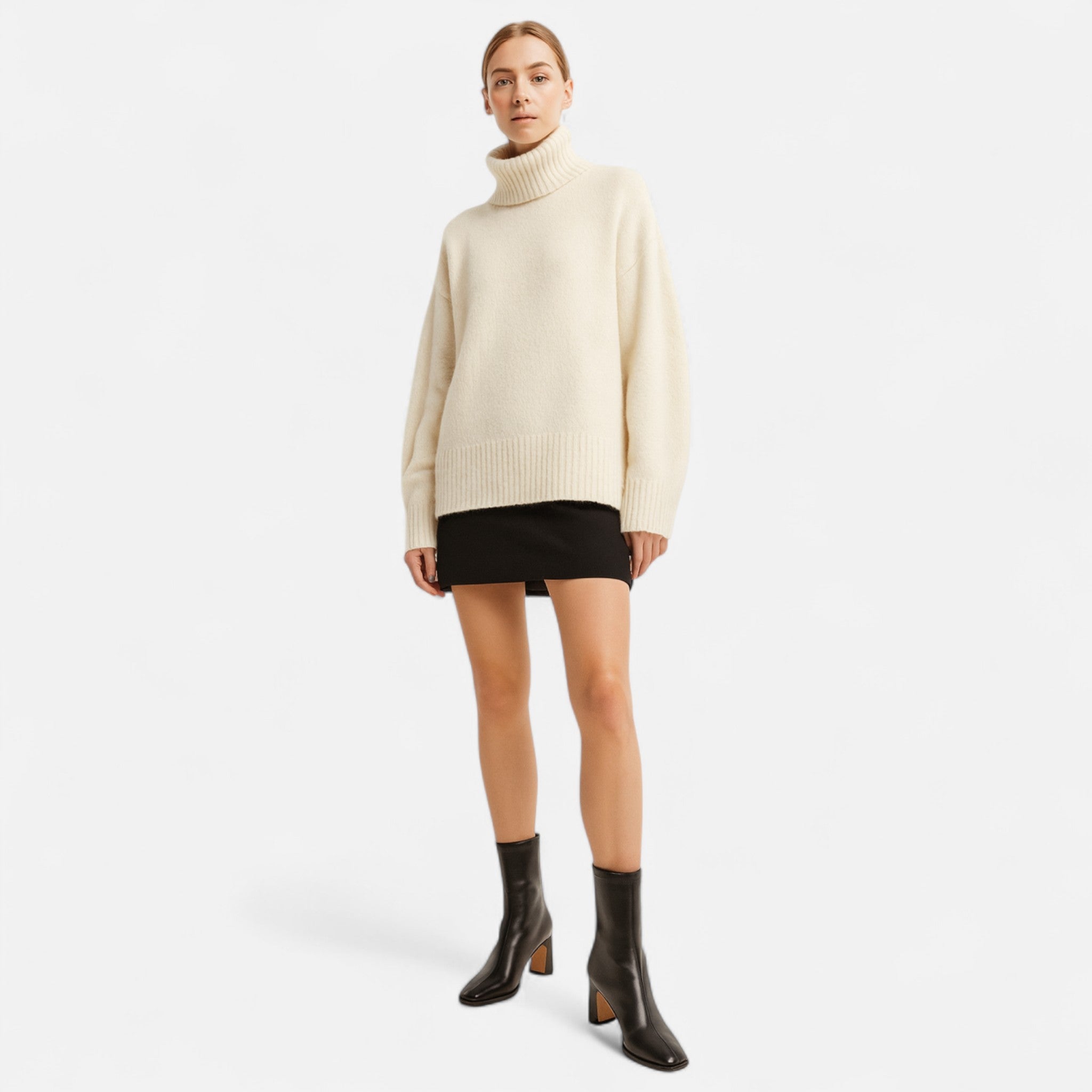 Women's Sleek Square-Toe Boots
