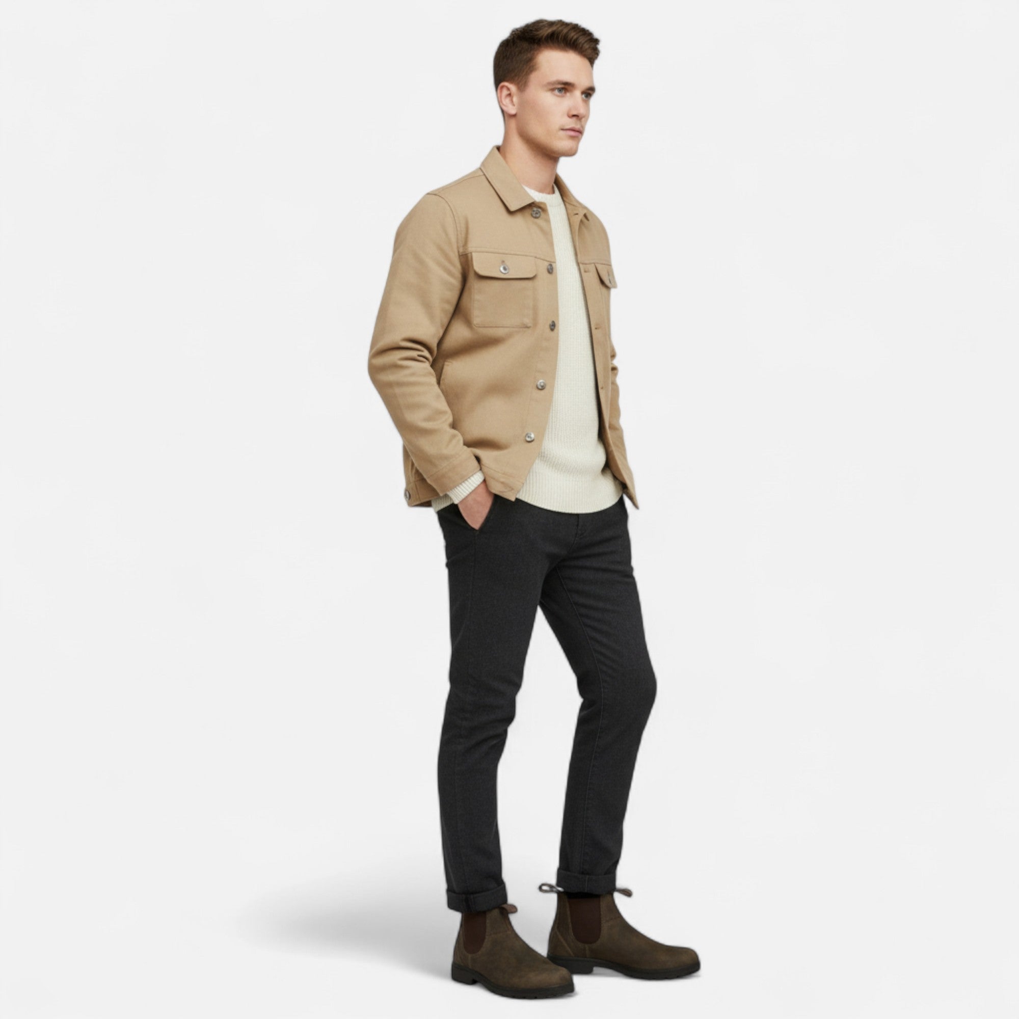 Men's Classic Leather Chelsea Boots