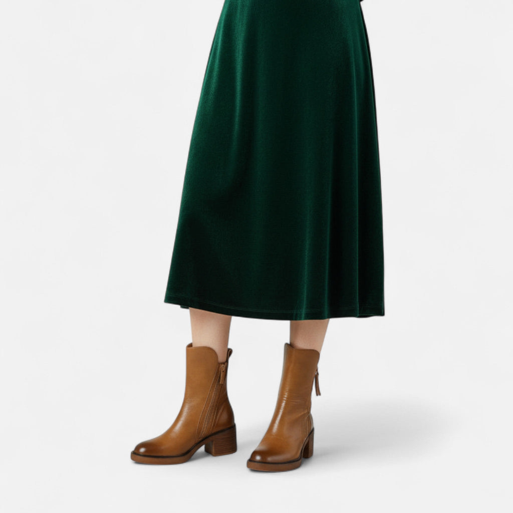 Women's Elegant Flat Roman Boots