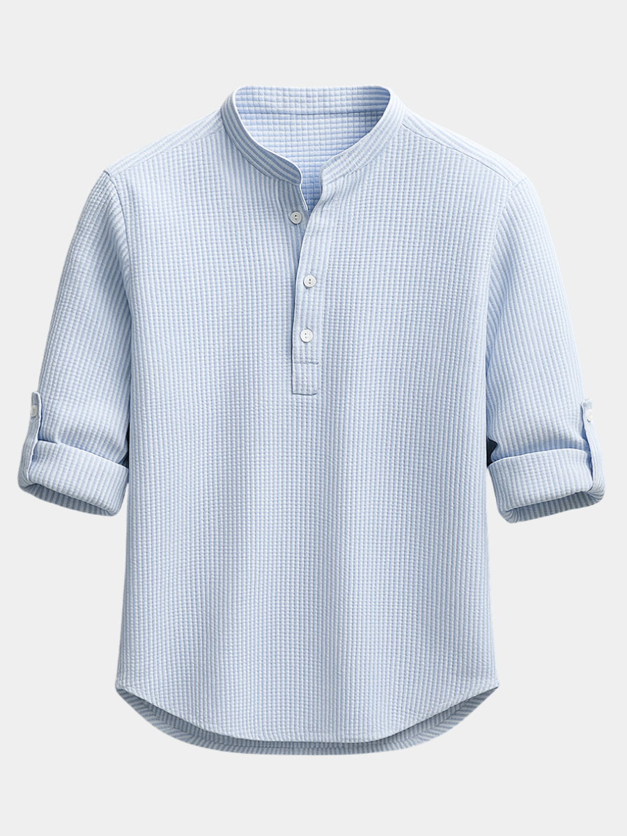 Men's Lightweight Cotton Linen Shirt