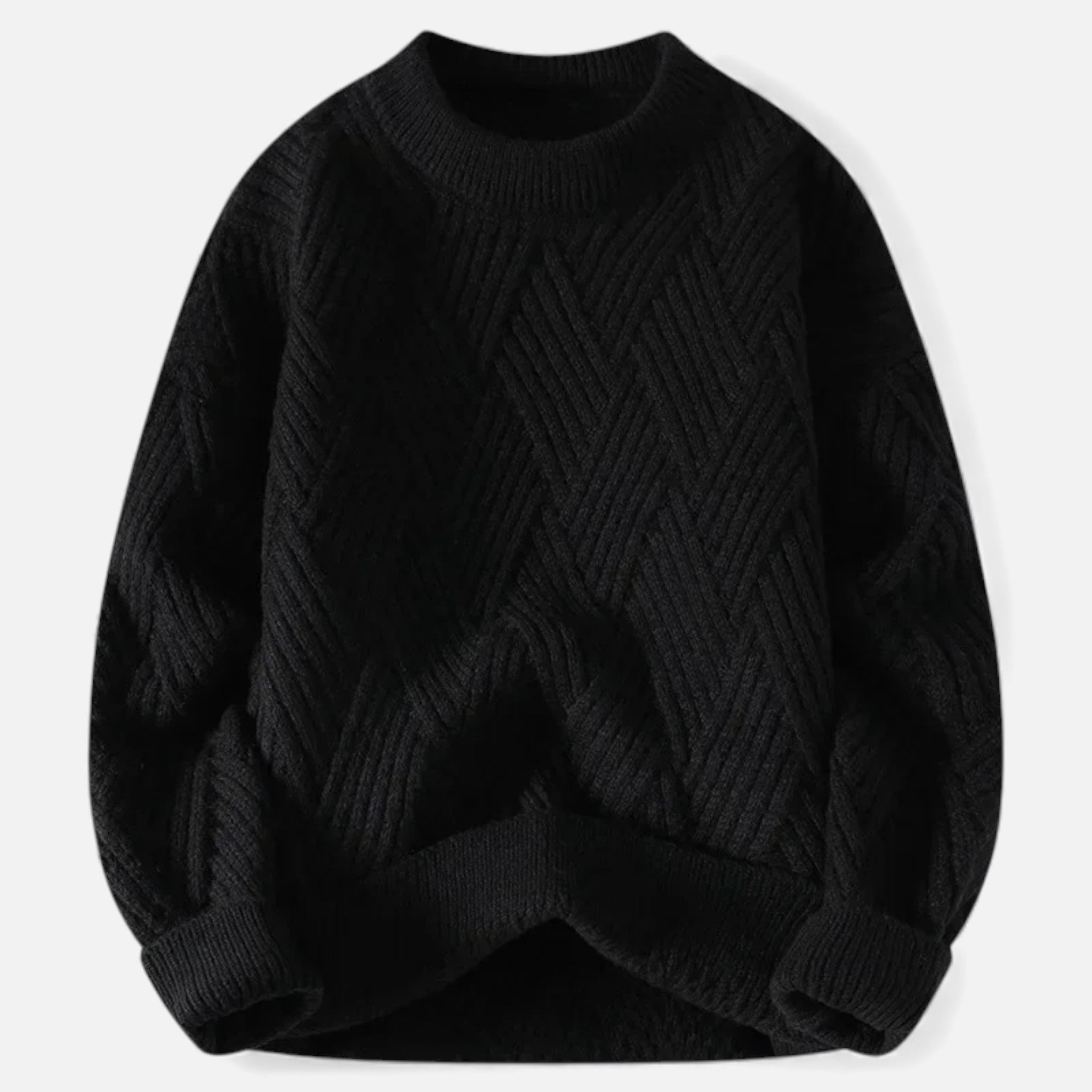 Women's Stretch Cable-Knit Sweater