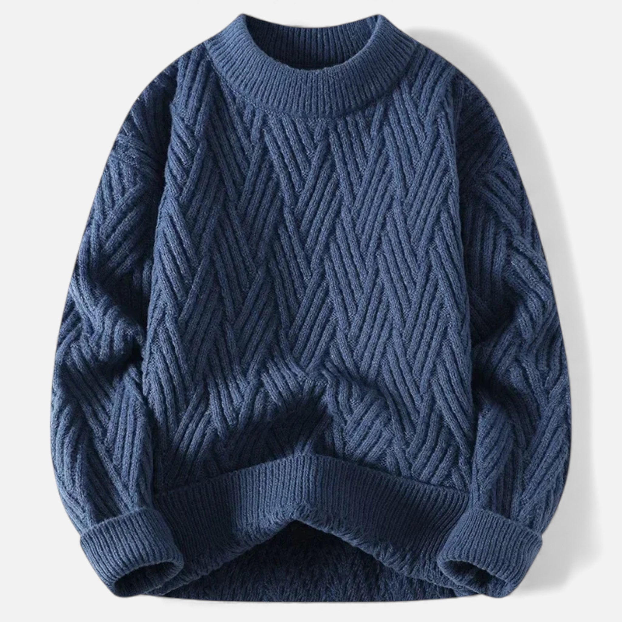 Women's Stretch Cable-Knit Sweater