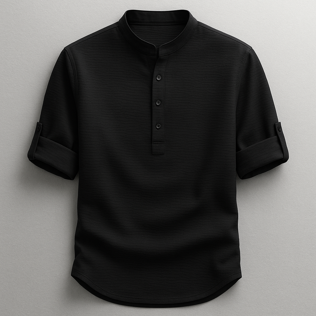 Men's Lightweight Cotton Linen Shirt