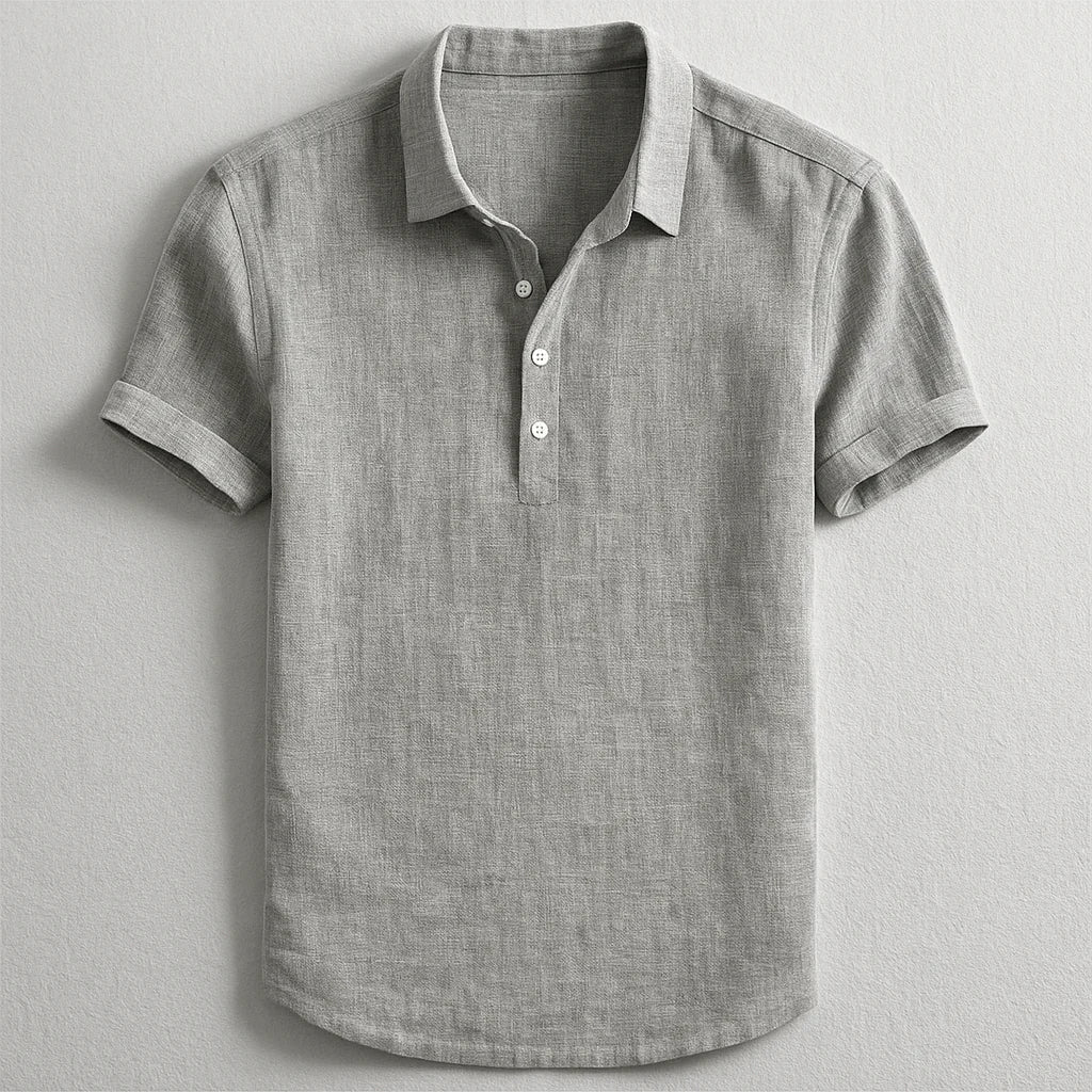 Men's Fresh Linen Polo Shirt