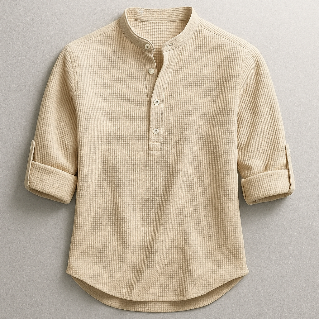 Men's Lightweight Cotton Linen Shirt