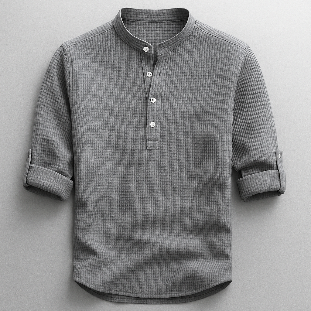 Men's Lightweight Cotton Linen Shirt