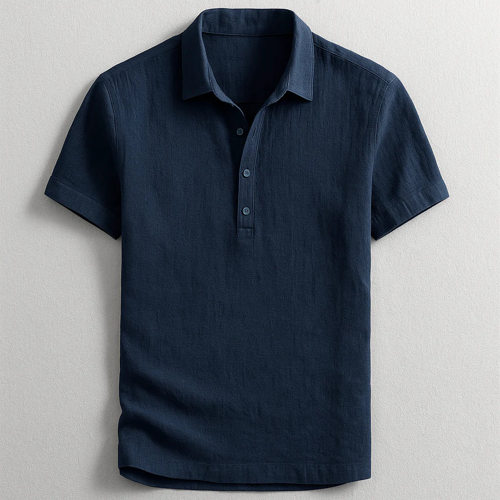 Men's Fresh Linen Polo Shirt