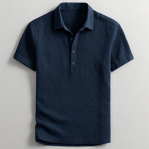 Men's Fresh Linen Polo Shirt