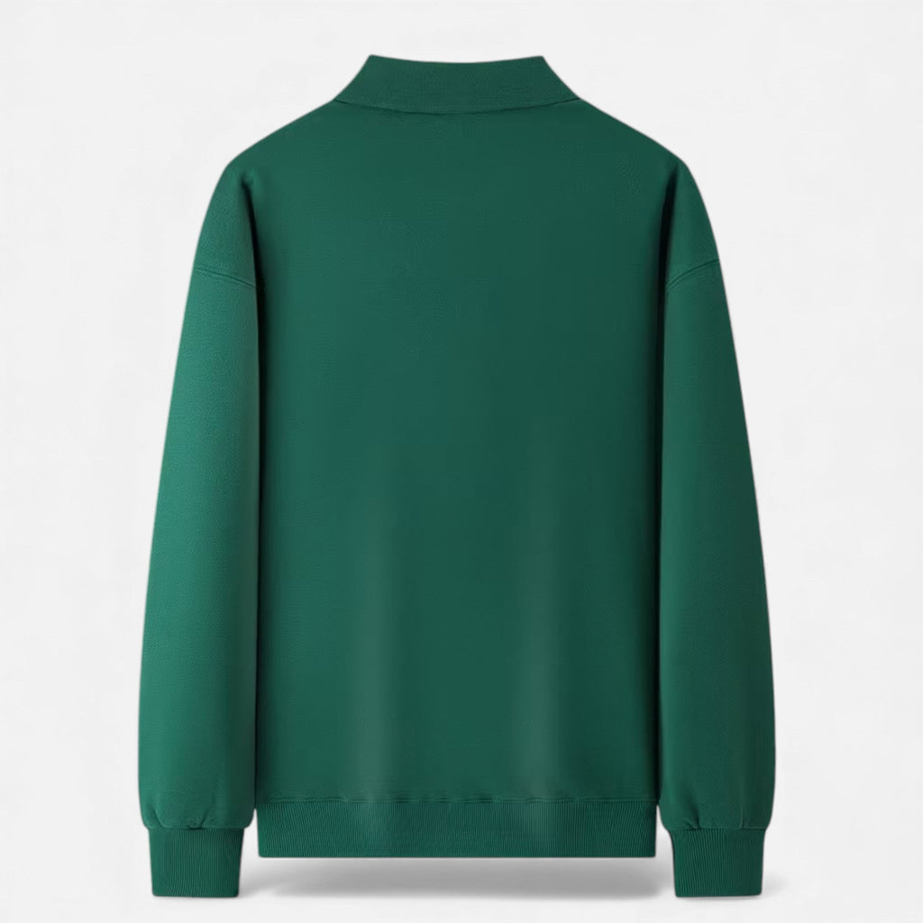 Men's Warm Polo Knit Sweater