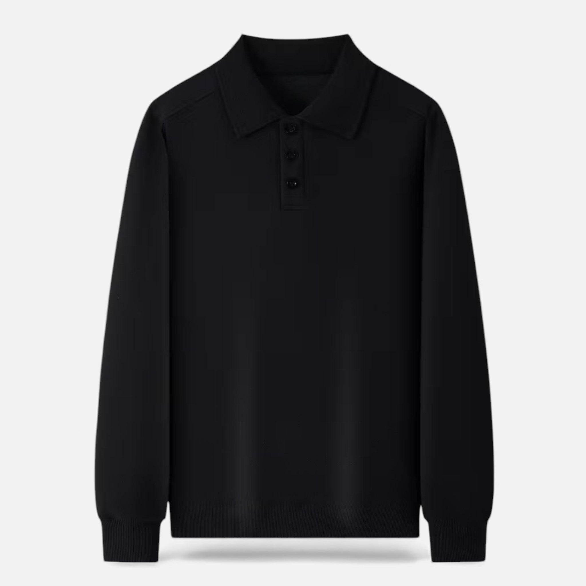Men's Warm Polo Knit Sweater