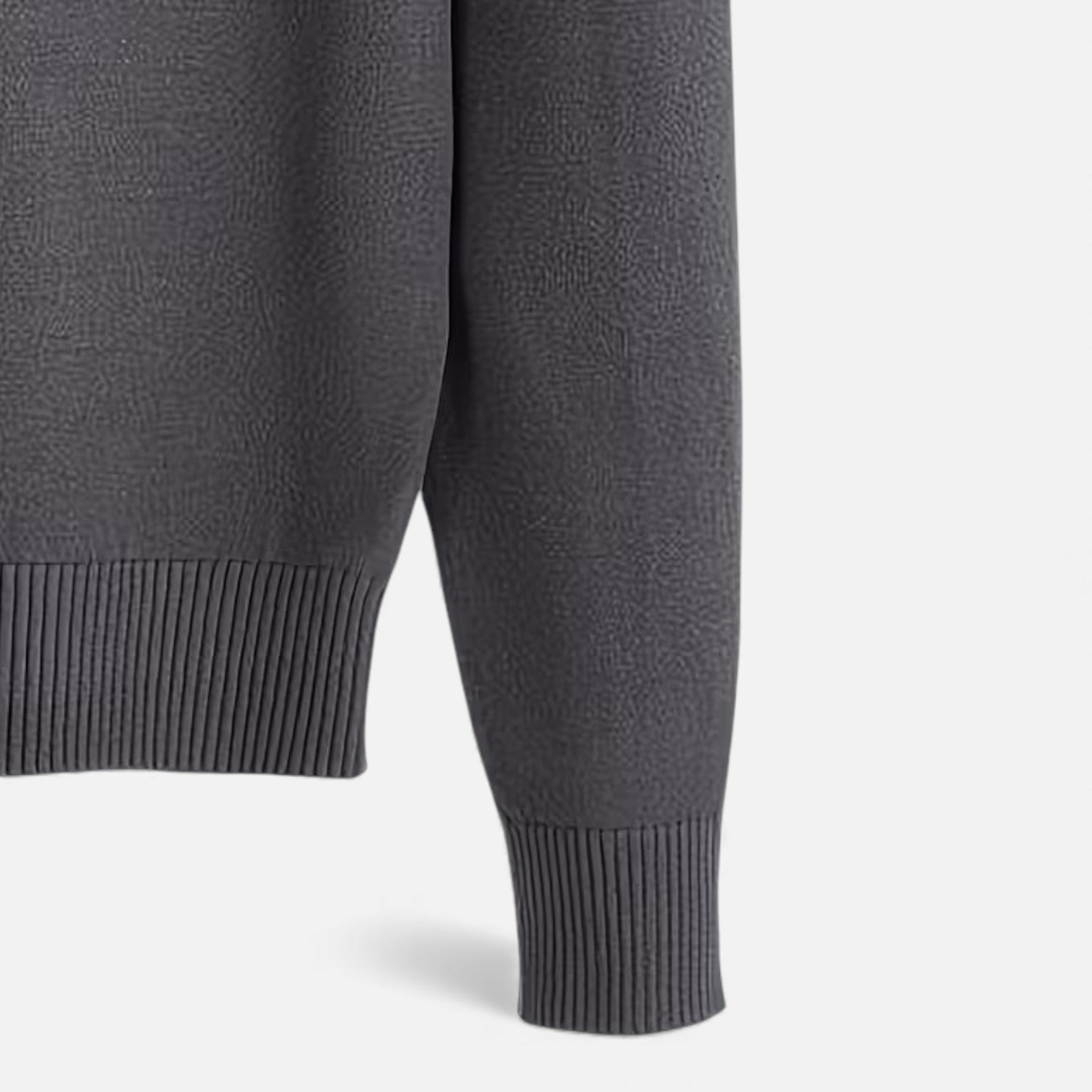 Men's Relaxed Knitted Crew Neck Sweater