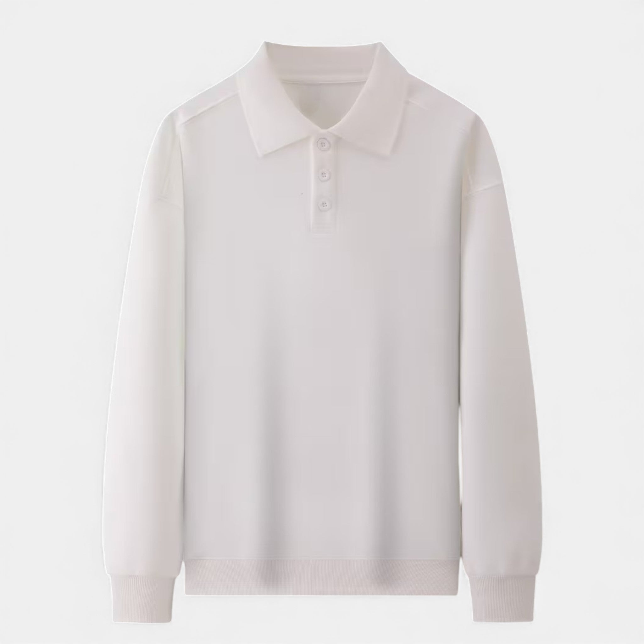 Men's Warm Polo Knit Sweater