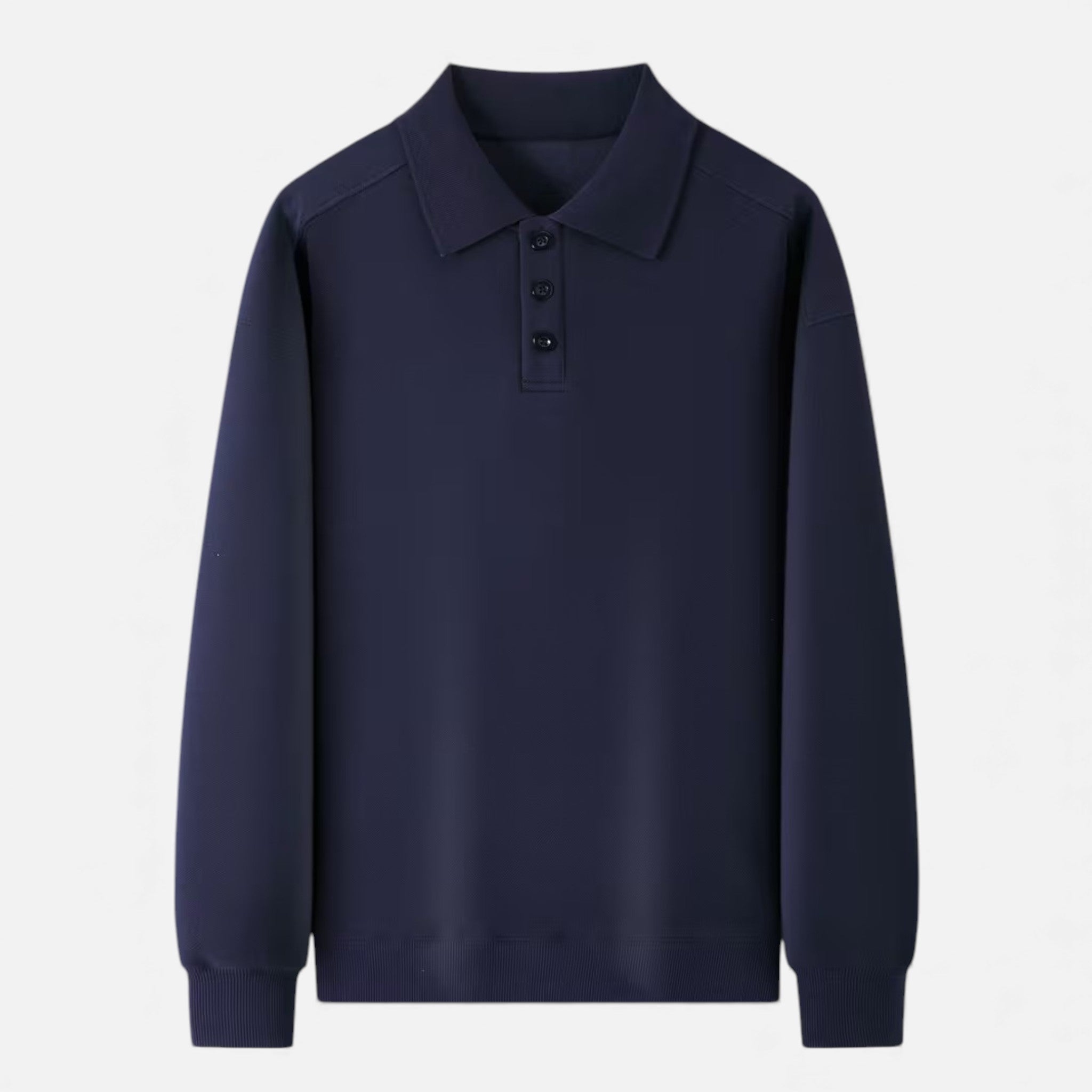 Men's Warm Polo Knit Sweater