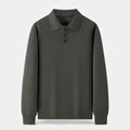 Men's Warm Polo Knit Sweater