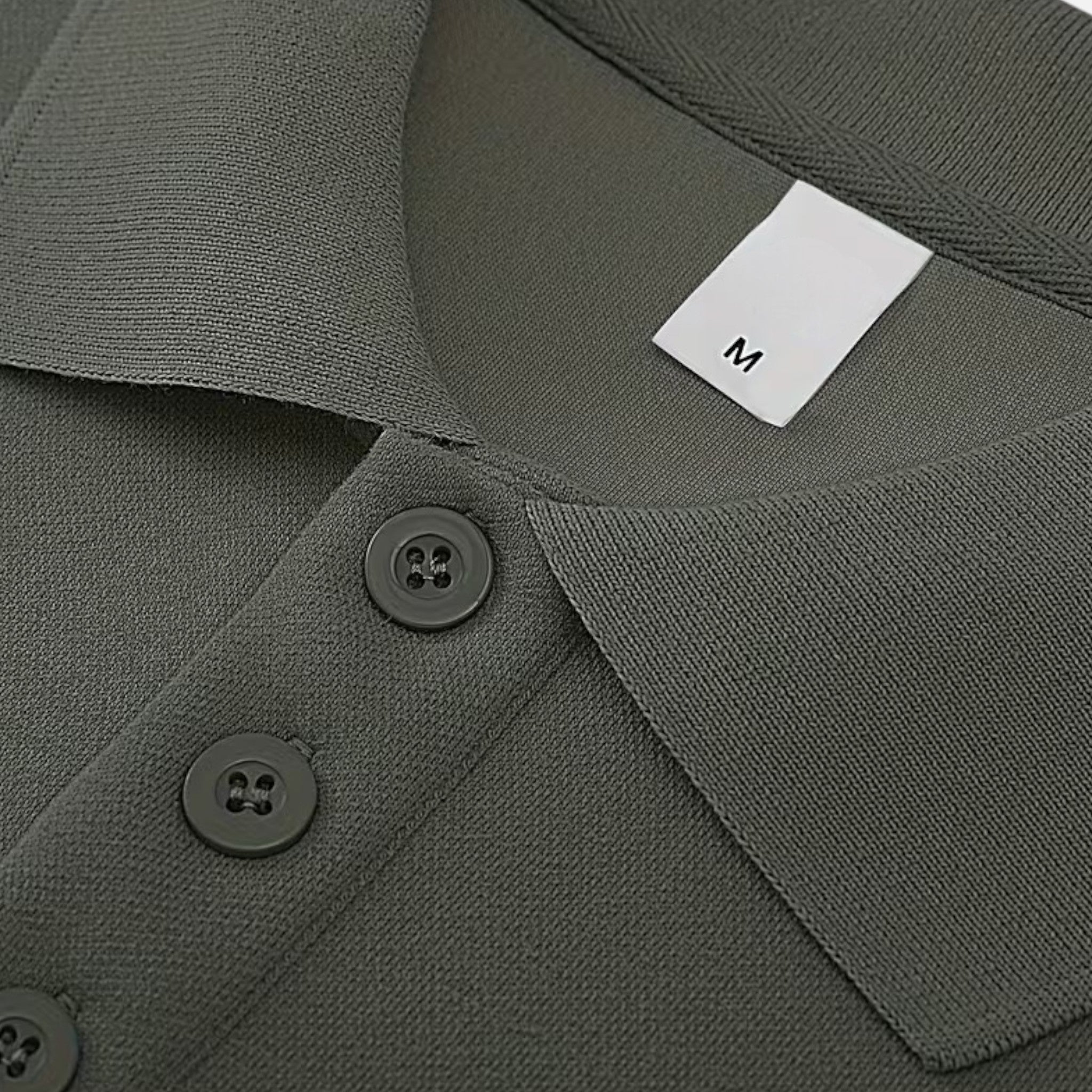 Men's Warm Polo Knit Sweater