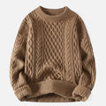 Women's Stretch Cable-Knit Sweater
