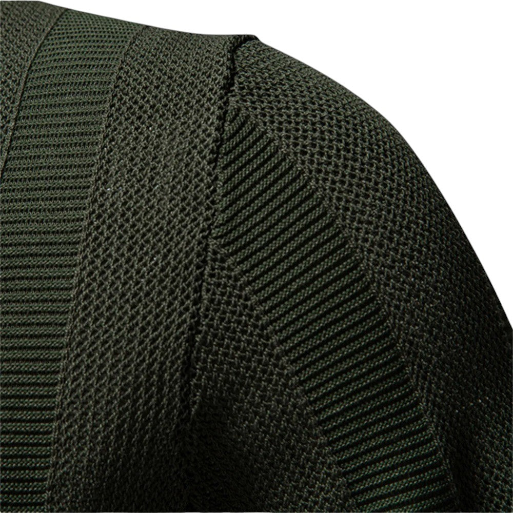 Men's Polished Knitted Polo Shirt