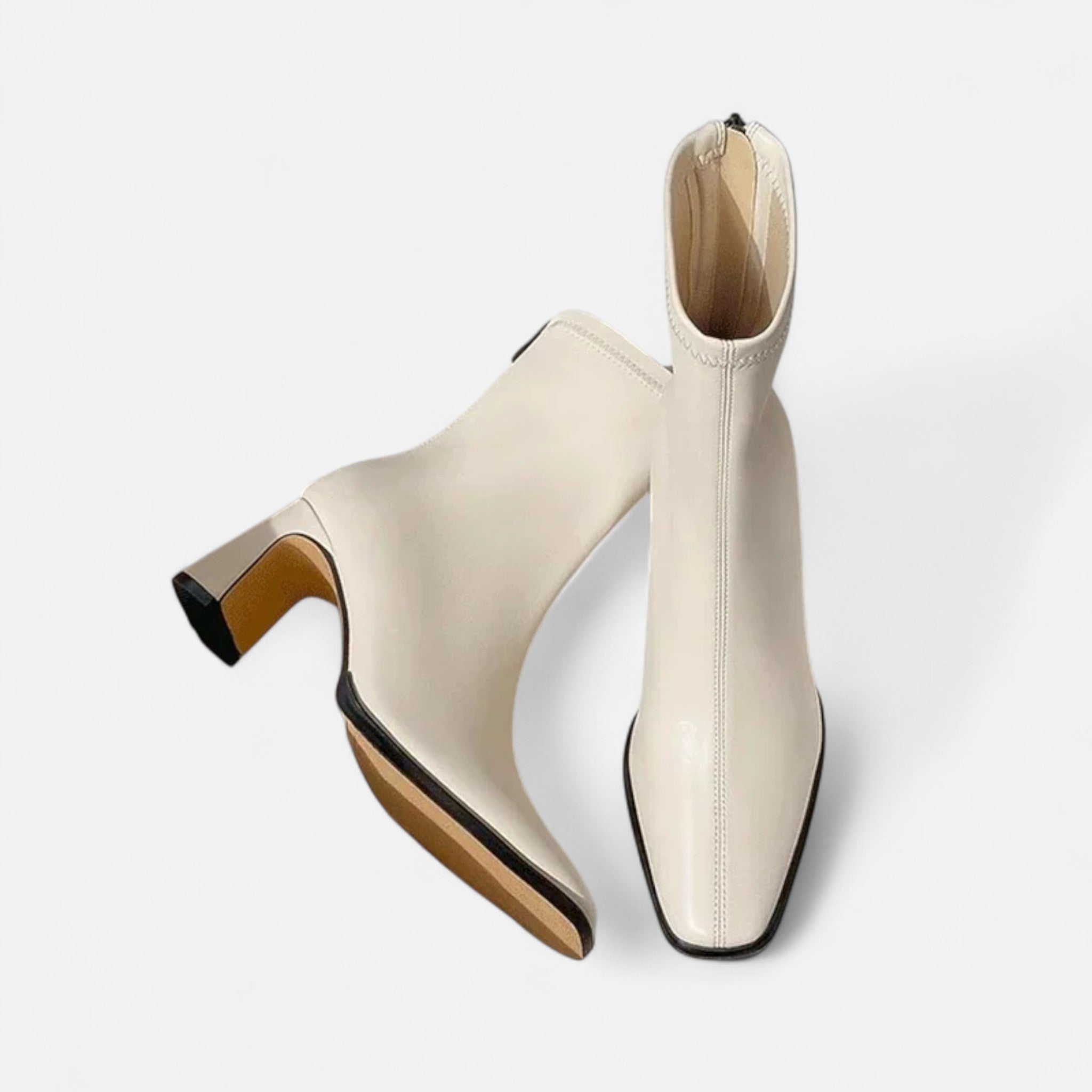 Women's Sleek Square-Toe Boots